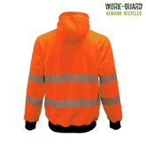 R503X Work-Guard Recycled Hi Vis Day/Night Zipped Hoodie